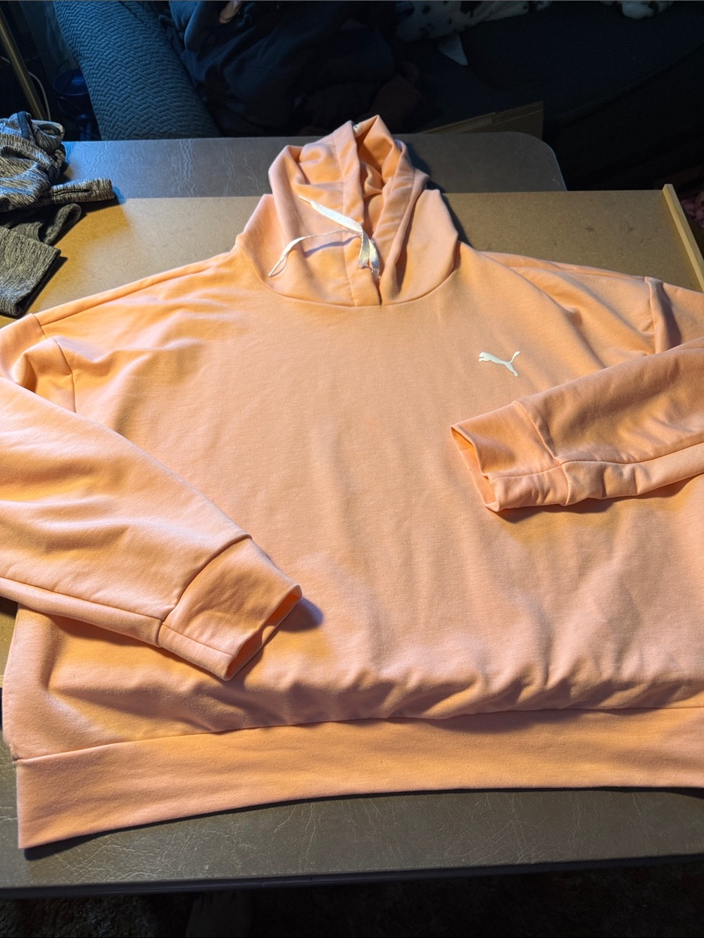 Puma Women’s Light Peach Hoodie